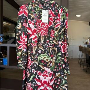 Floral Long Sleeve Dress